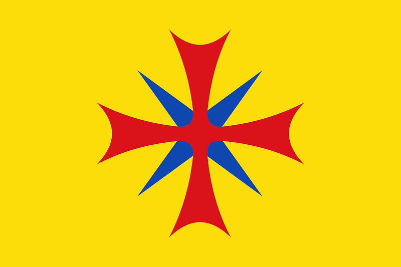 Flag of Santa Llogaia d'Àlguema