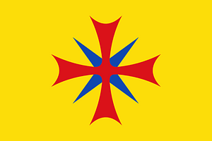 Flag of Santa Llogaia d'Àlguema