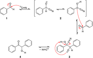 Benzoin-Addition M-v1