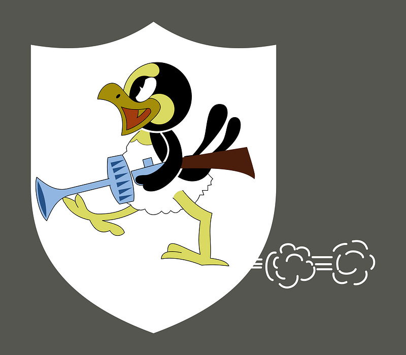 Ensign of the 2º Gruppo of the Italian Air Force