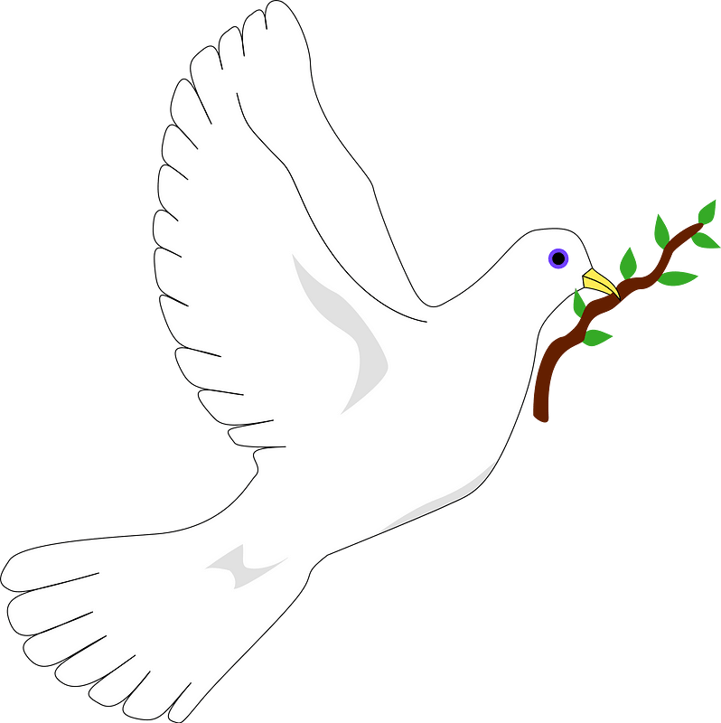 Peace dove noredblobs