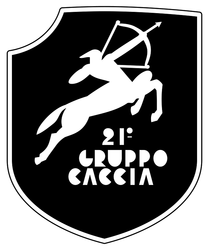 Ensign of the 21º Gruppo of the Italian Air Force
