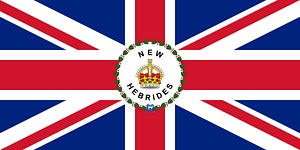 Flag of the Resident Commissioner of the British New Hebrides (1906–1952)