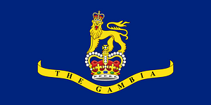 Flag of the Governor-General of The Gambia (1965–1970)