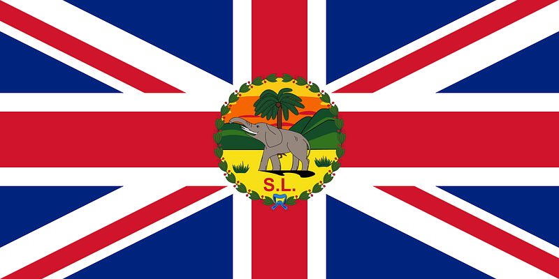 Flag of the Governor of Sierra Leone (1889–1916)