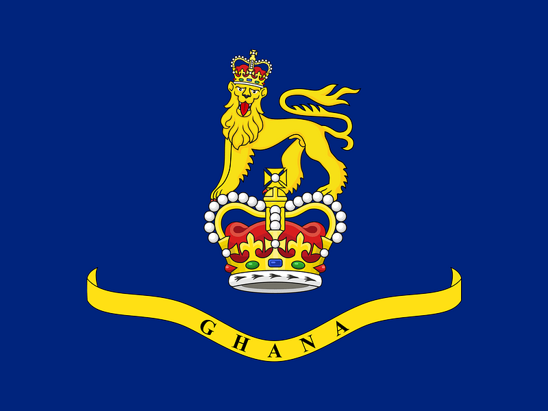 Flag of the Governor-General of Ghana (1957–1960)