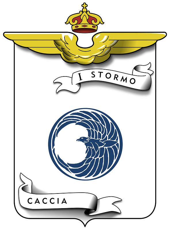 Ensign of the 1º Stormo Caccia of the Italian Air Force (1923-1925)