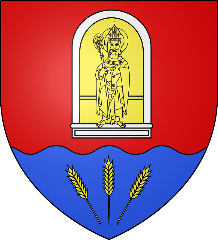 Blason ville fr Bègues(Allier)