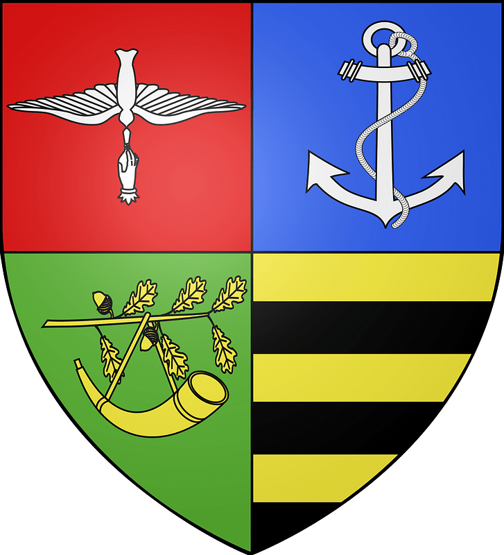 Blason ville fr Saint-Rémy-en-Rollat(Allier)