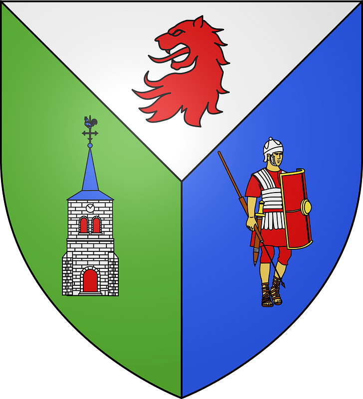 Blason ville fr Treignat(Allier)