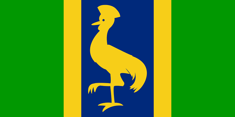 Flag of Uganda 1962
