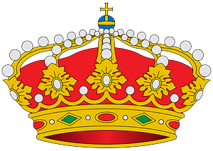 Corona real cerrada
