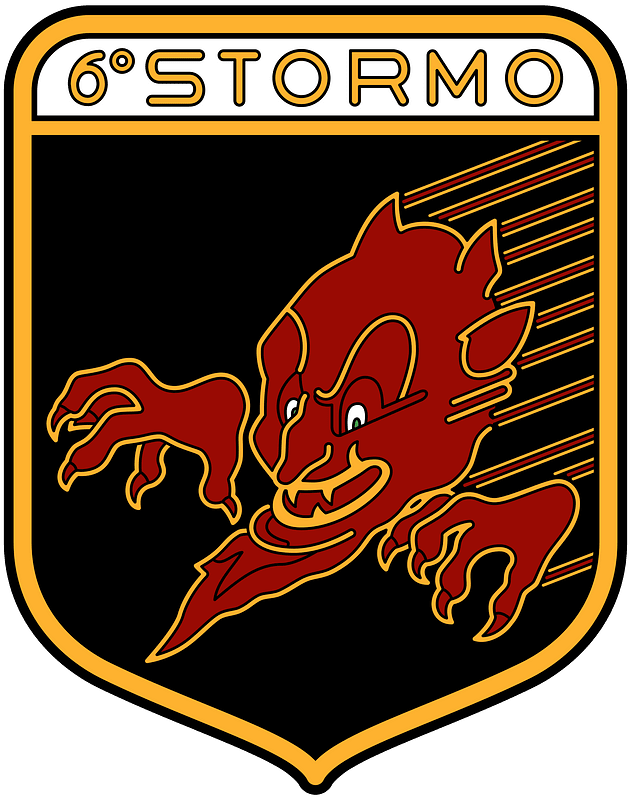 Ensign of the 6º Stormo of the Italian Air Force