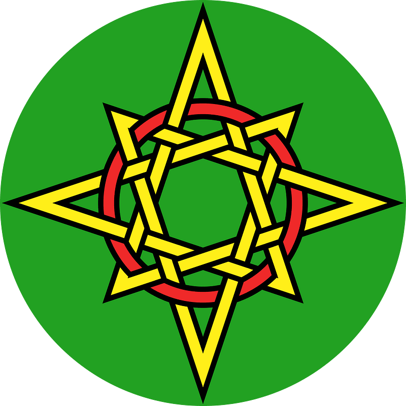 Irish compass rose