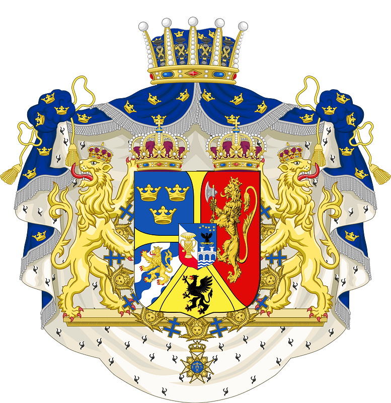 Coat of arms of Prince Wilhelm, Duke of Södermanland (1884-1907)