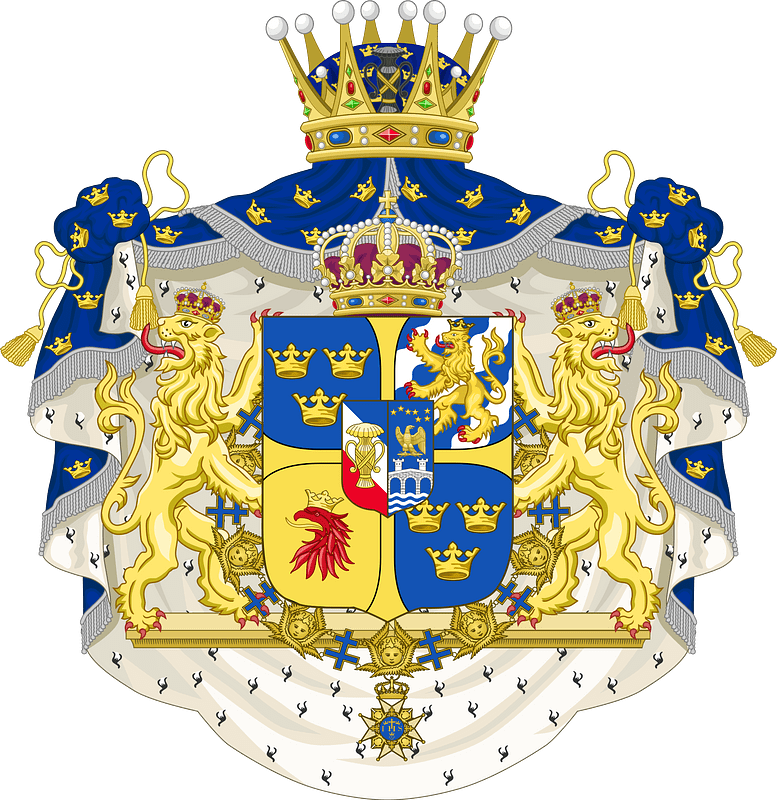 Coat of arms Prince héritier de Suède (1907-1950)