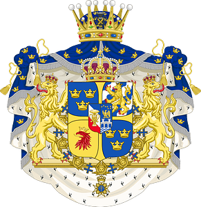 Coat of arms Prince héritier de Suède (1907-1950)