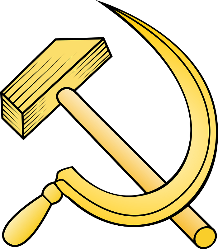 Golden Hammer and Sickle