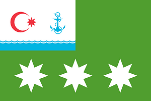 Flag of the Chief of the Azerbaijan State Border Service - Commander of Border Troops