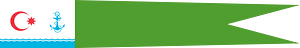 Command Pennant of the Azerbaijan Border patrol vessels