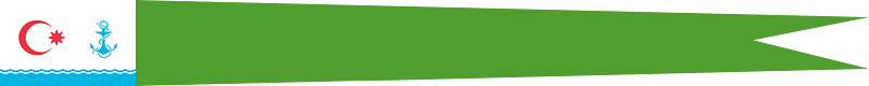 Masthead Pennant of the Azerbaijan Border patrol vessels