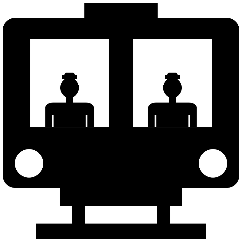 Train-symbol 2dlr