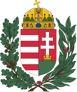 Coat of Arms of Hungary (oak and olive branches)