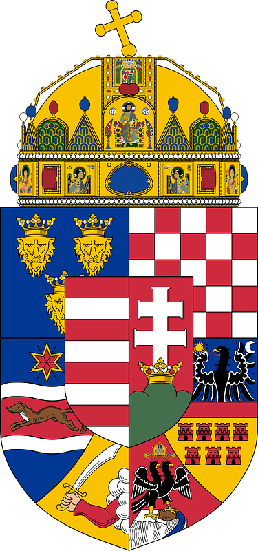Coat of arms of the Lands of the Holy Hungarian Crown (1915-1918, 1919-1946)