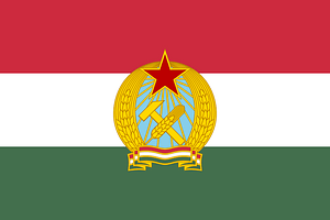 Civil Ensign of Hungary (1950-1957)