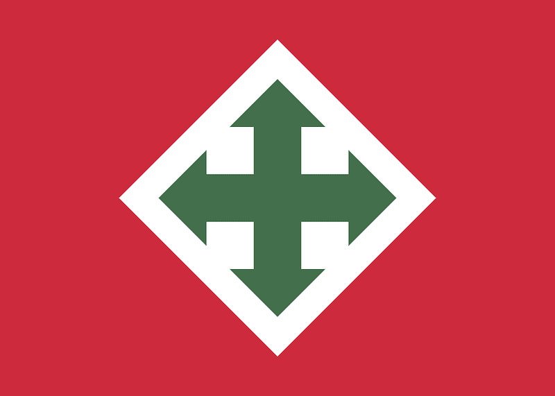 Flag of the Arrow Cross Party 1942 to 1945
