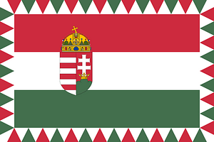 Flag of the Commander of the Royal Hungarian River Guard (1921-1939)