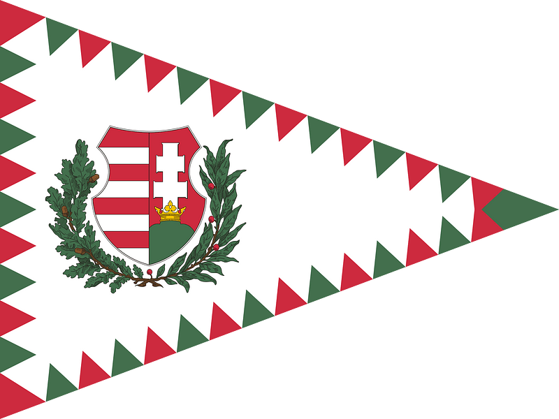 Senior Commander's Pennant of Hungary (1948-1950)