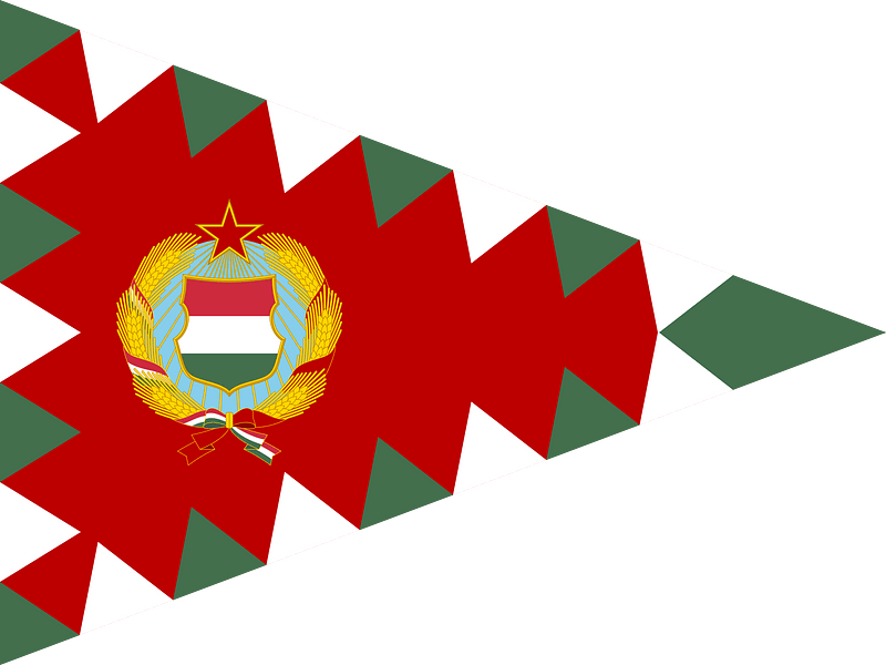 Senior Commander's Pennant of Hungary (1957-1991)