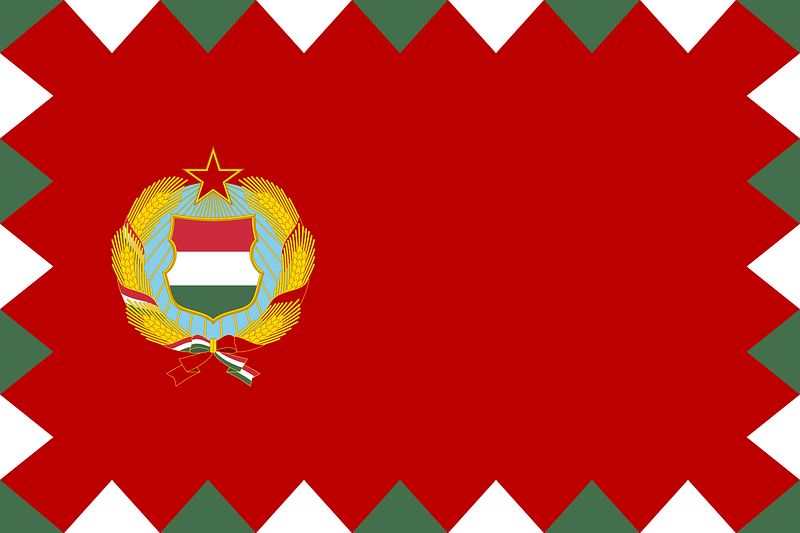 Naval Ensign of Hungary (1957-1991)