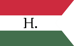 Flag of the Command of a Division of the Hungarian National Army (1919)