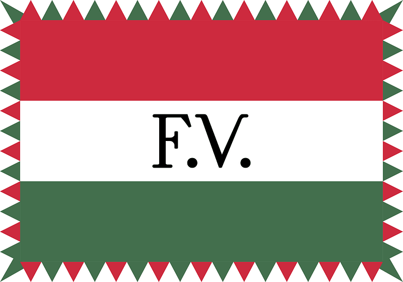 Flag of the Supreme Command of the Hungarian National Army (1919-1920)