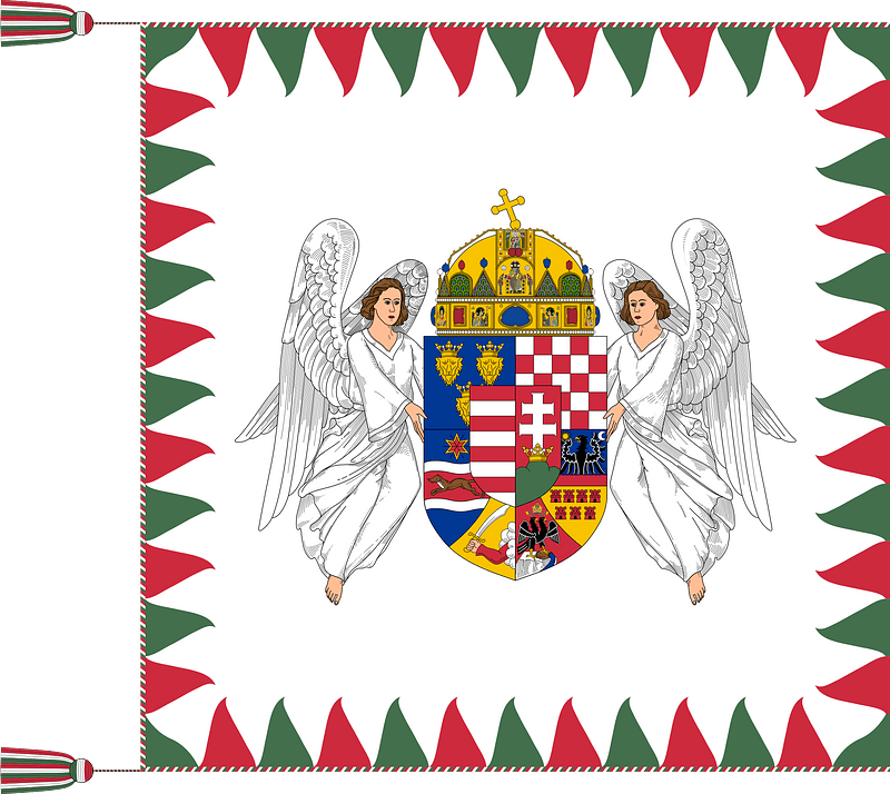 Cavalry Standard of the Royal Hungarian Defence Forces (1939-1945, reverse)