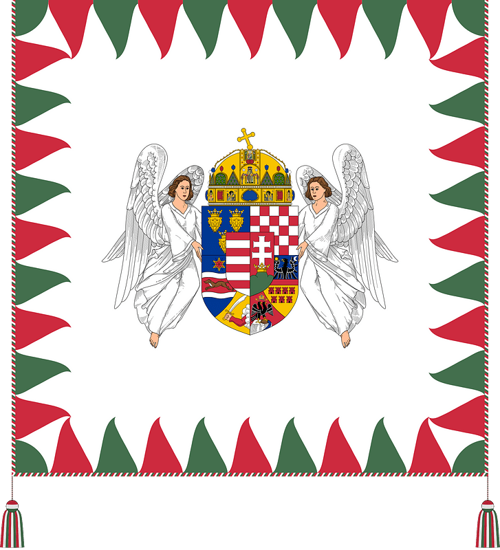 Standard for bicycle and motorised infantry battalions of the Royal Hungarian Defence Forces (1939-1945)
