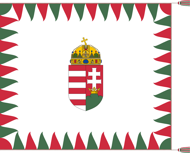 Regimental Colour of the 1st Infantry Division of the Hungarian Defence Forces (1945-1946)