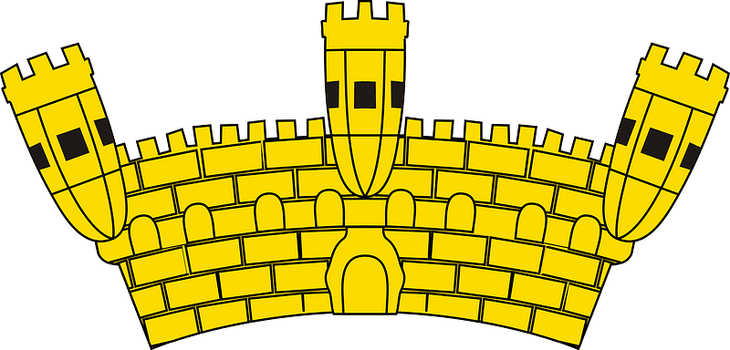 Malta COA crown x3