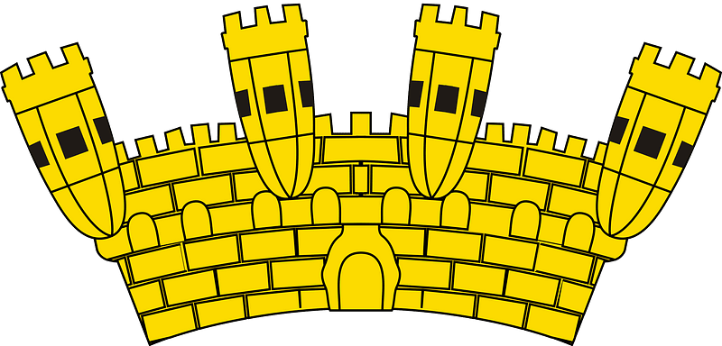 Malta COA crown x4