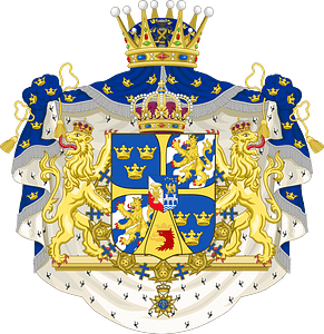 Coat of arms Prince héritier de Suède (1907-1950)2