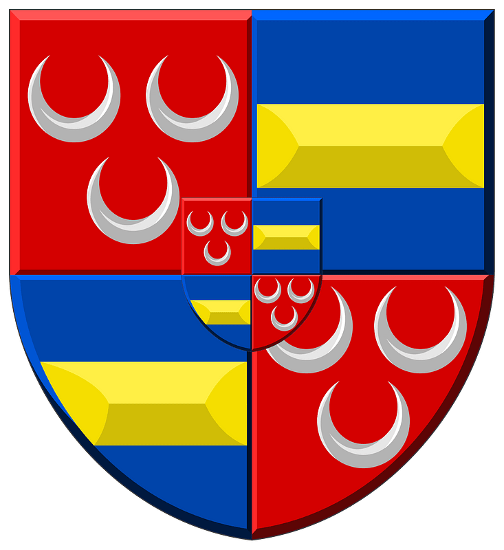 Coat of Arms Van Duvenvoorde & Van Wassenaer Obdam (enriched)