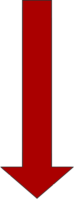 Arrow symbol - red