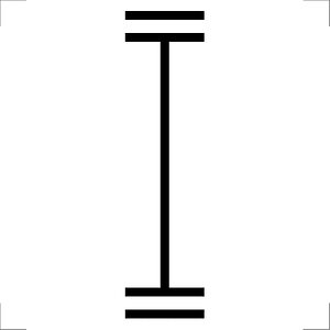 ISOIEC-9995-7-083--IEC-60417-6077-3--Symbol-for-Word-Joiner