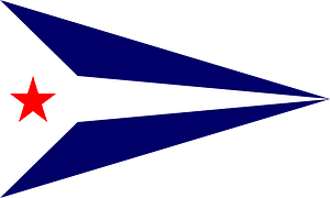 Burgee of Chicago Yacht Club