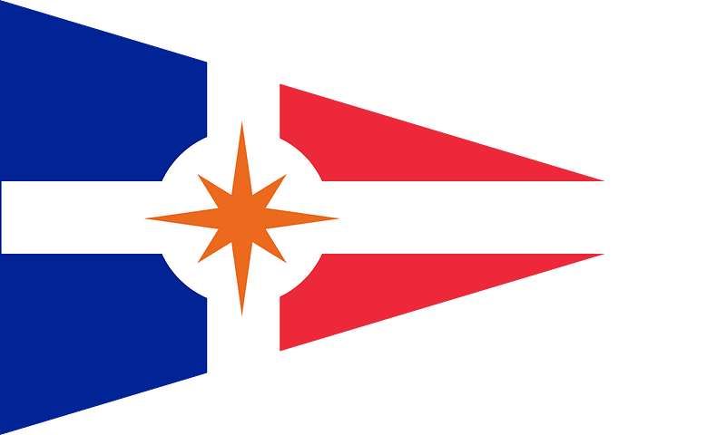 Burgee of Union Nationale pour la Course au Large
