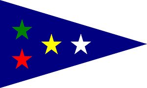 Burgee of Yacht Club Santo Stefano