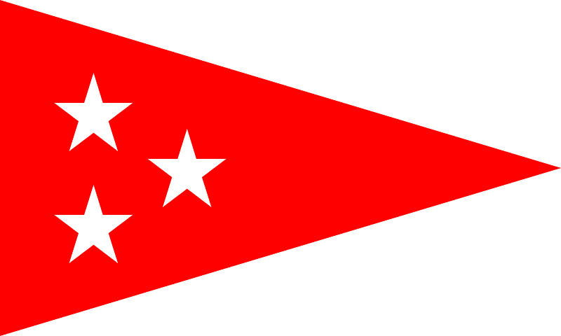 Burgee of Gråsten Sejlklub