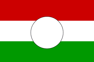 Hungarian Revolution Flag of 1956